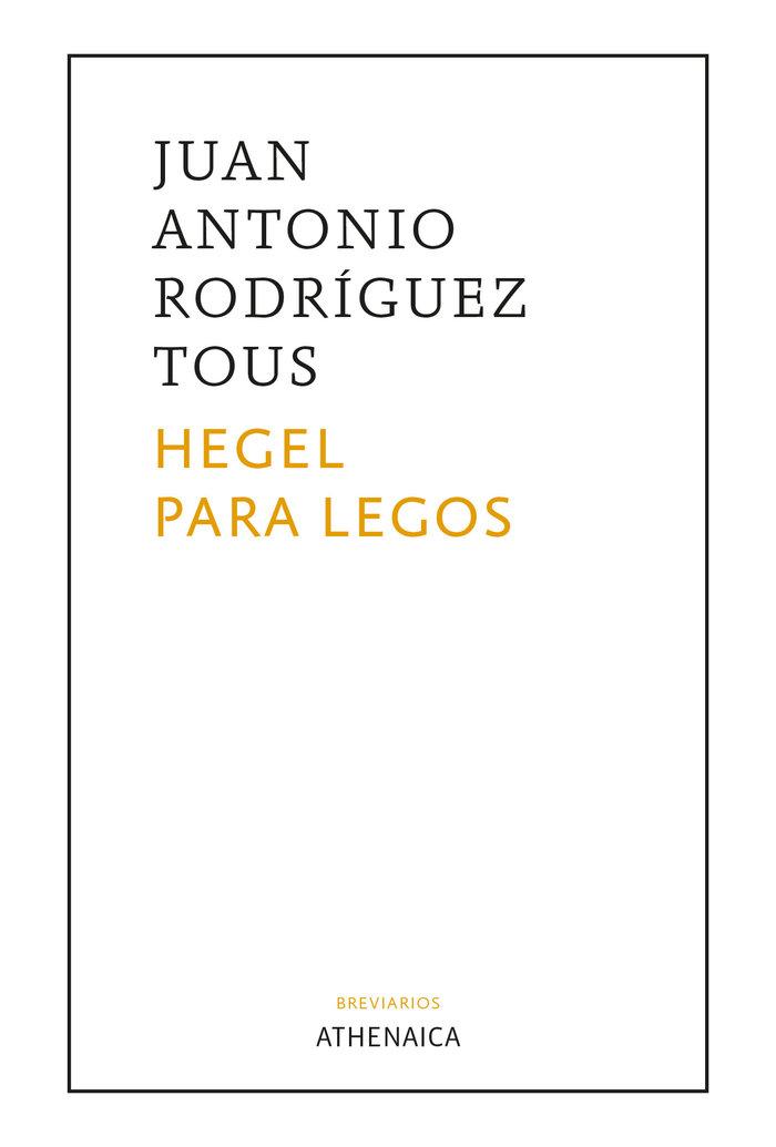 Vorderes Coverbild Hegel para legos