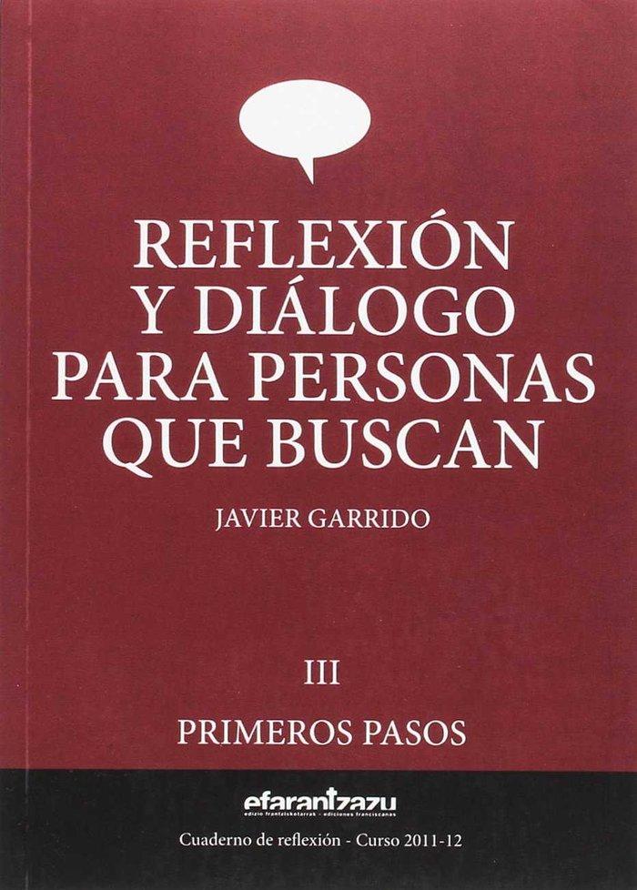 Vorderes Coverbild Reflexión y diálogo para personas que buscan : primeros pasos