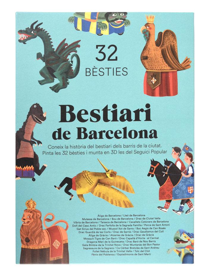 Vorderes Coverbild Bestiari de Barcelona. 32 bèsties