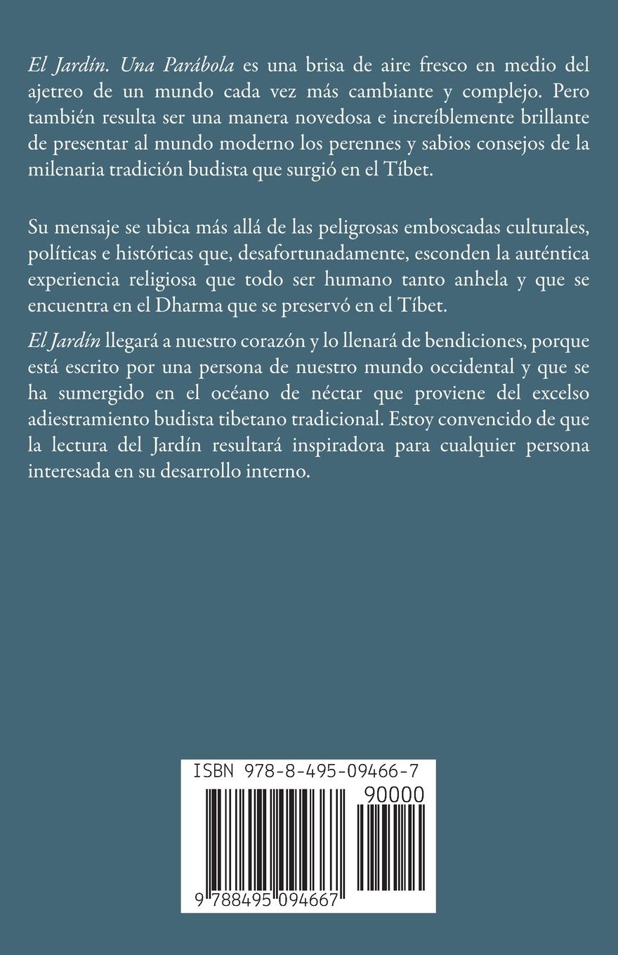 Rückseitencover El jardín, una parábola