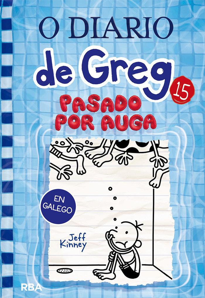 Vorderes Coverbild O Diario de Greg 15. Pasado por auga