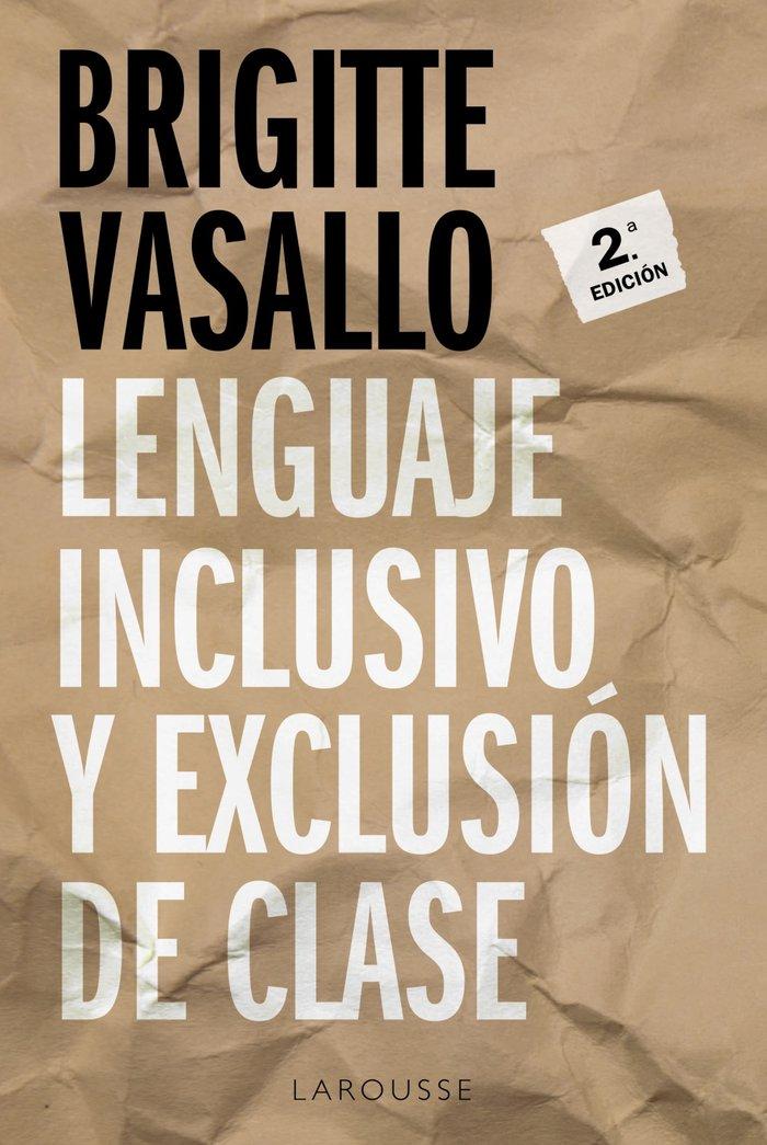 Vorderes Coverbild Lenguaje inclusivo y exclusión de clase