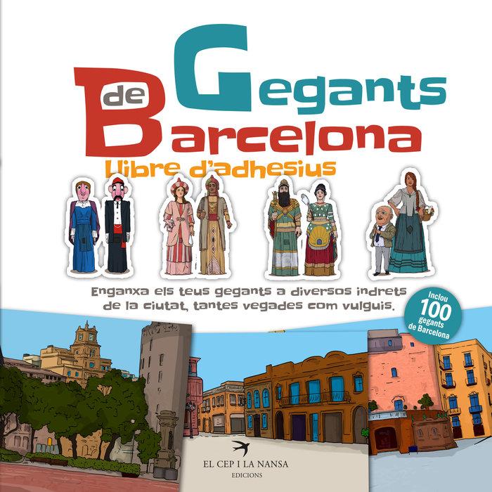 Vorderes Coverbild Gegants de Barcelona. Llibre d'adhesius