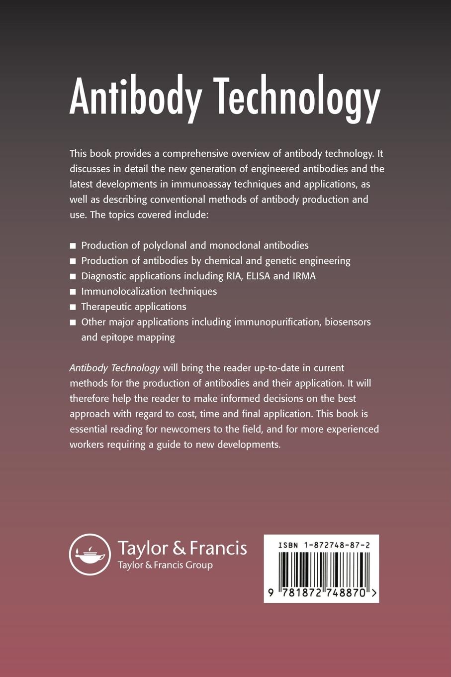 Rückseitencover Antibody Technology