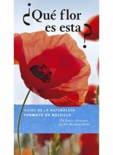 Vorderes Coverbild ¿Qué flor es esta?