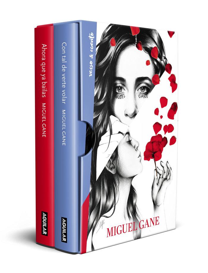 Vorderes Coverbild Estuche Verso&Cuento: Miguel Gane: Con tal de verte volar | Ahora que ya bailas