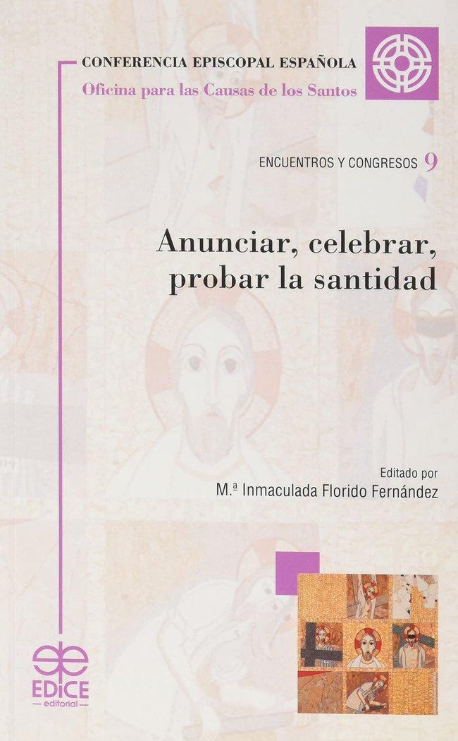 Vorderes Coverbild ANUNCIAR CELEBRAR PROBAR LA SANTIDAD