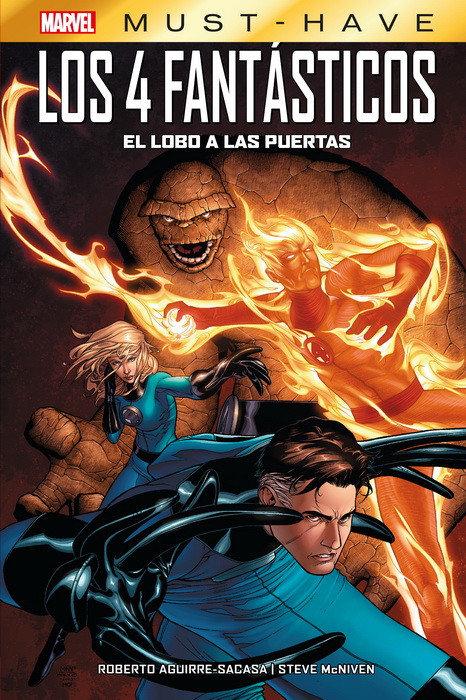 Vorderes Coverbild Marvel Must-Have. Los 4 FantÃ¡sticos: El lobo a las puertas