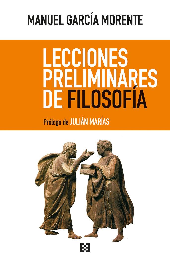 Vorderes Coverbild Lecciones preliminares de filosofía