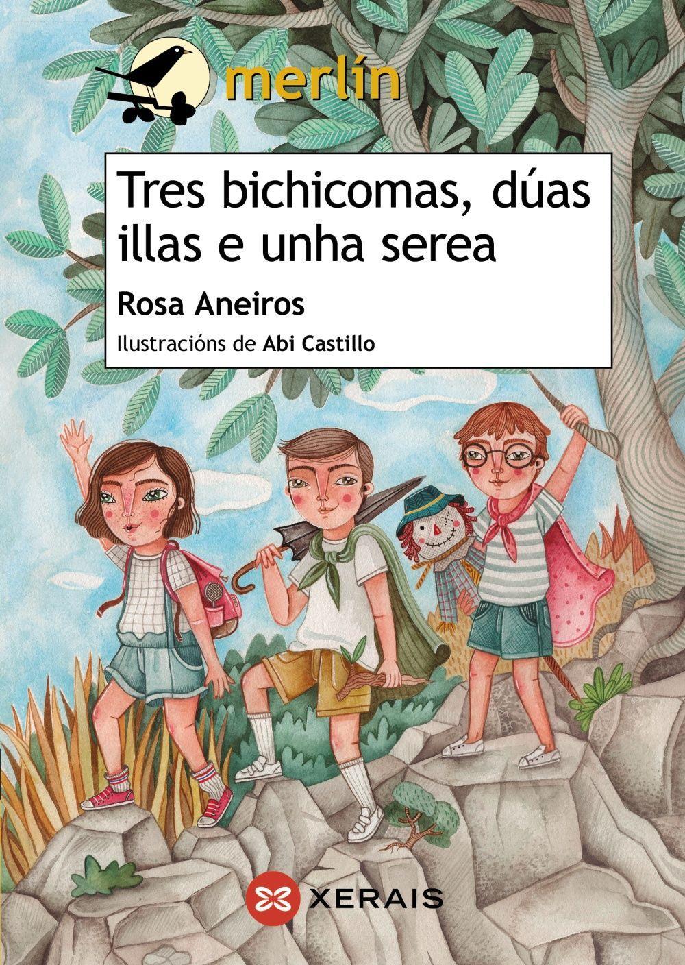 Vorderes Coverbild Tres bichicomas, dúas illas e unha serea