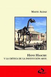Vorderes Coverbild Hans Haacke y la crítica de la institución arte