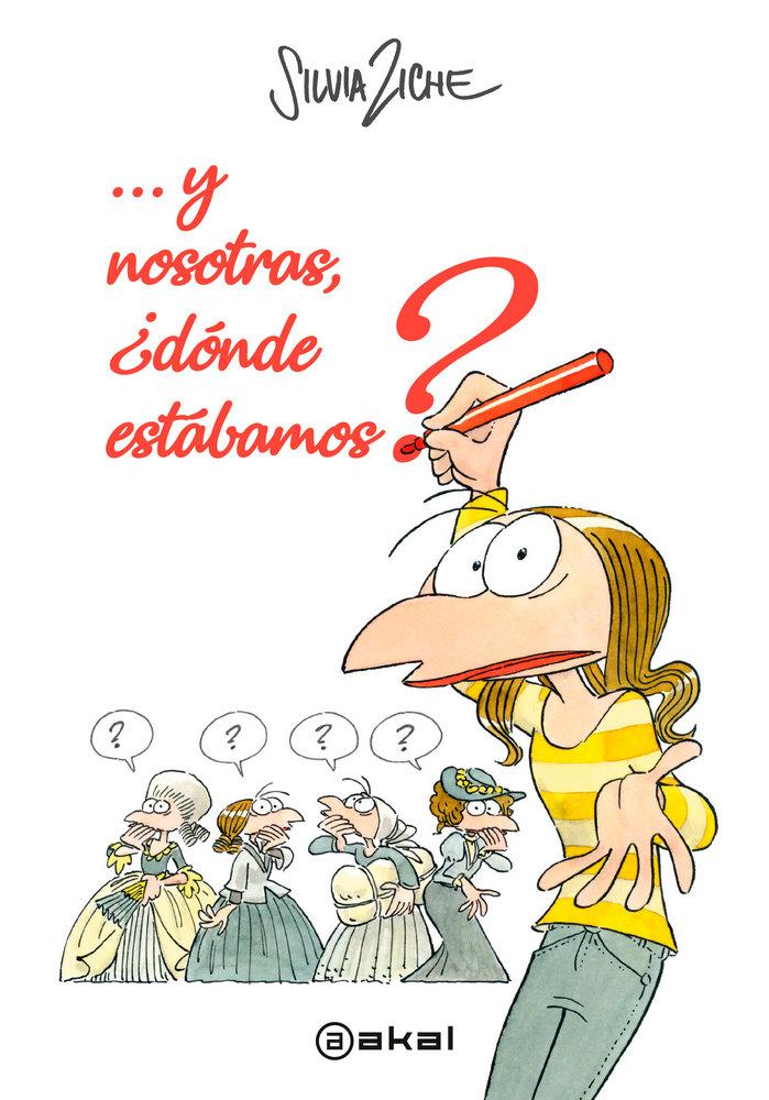 Vorderes Coverbild Y nosotras, ¿dónde estábamos?
