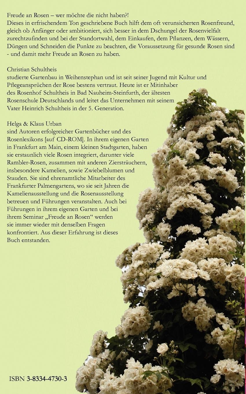 Rückseitencover Freude an Rosen