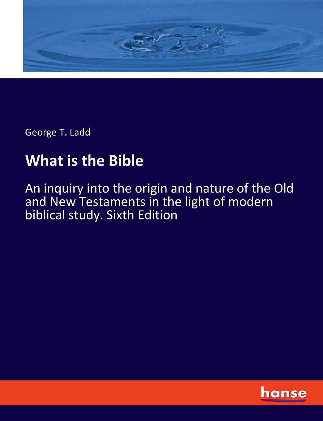 Vorderes Coverbild What is the Bible