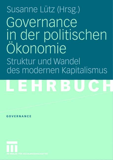 Vorderes Coverbild Governance in der politischen Ökonomie