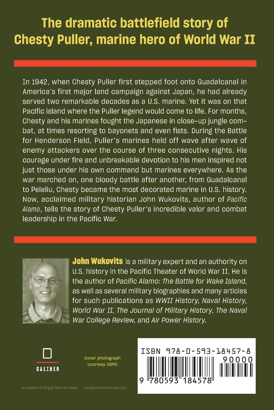 Rückseitencover Chesty Puller