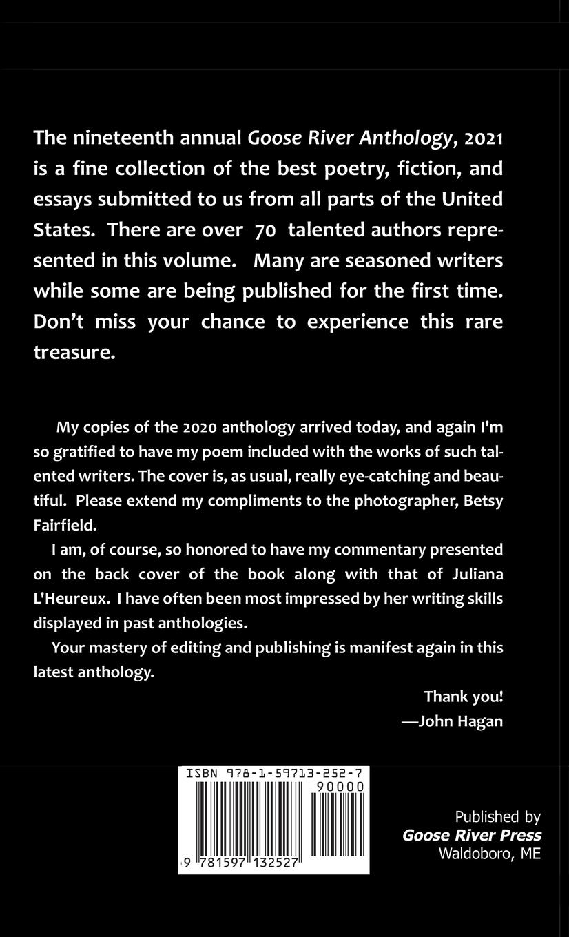 Rückseitencover Goose River Anthology, 2021