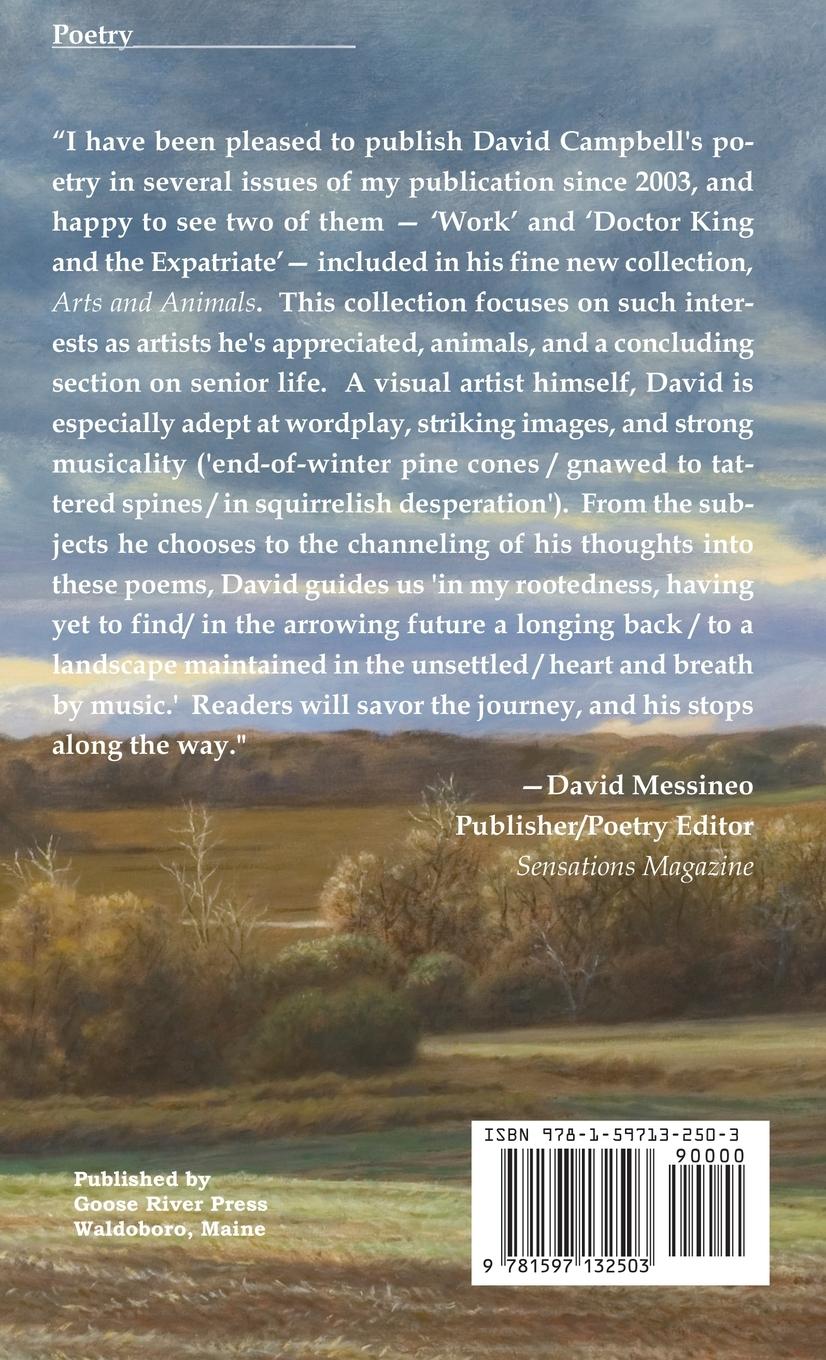 Rückseitencover ARTS AND ANIMALS