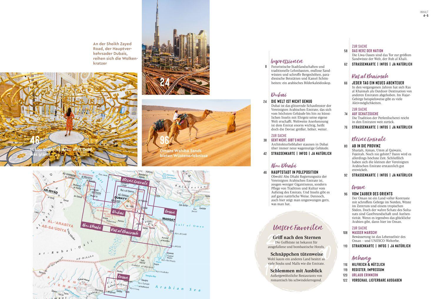 Beispielinhalt (Bild) DUMONT Bildatlas Dubai, Abu Dhabi, VAE, Oman