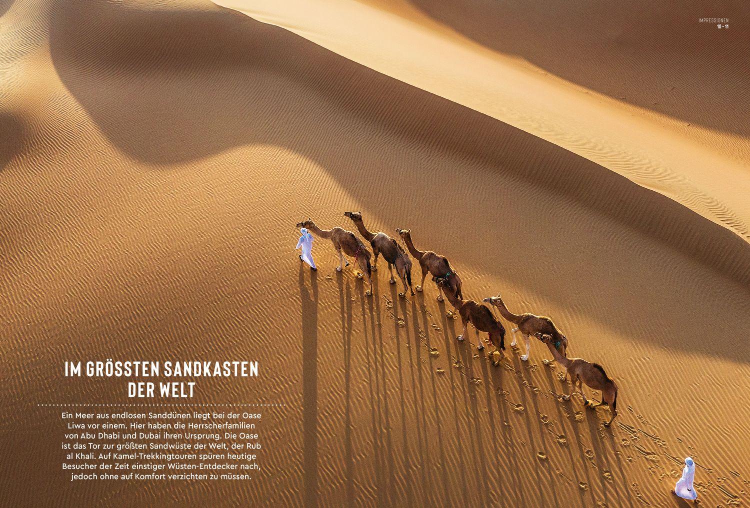Beispielinhalt (Bild) DUMONT Bildatlas Dubai, Abu Dhabi, VAE, Oman