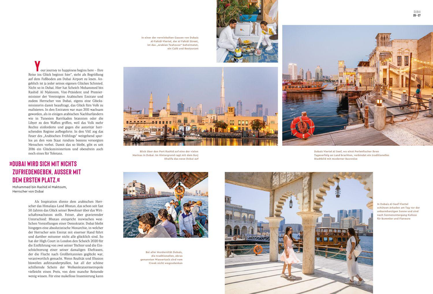 Beispielinhalt (Bild) DUMONT Bildatlas Dubai, Abu Dhabi, VAE, Oman