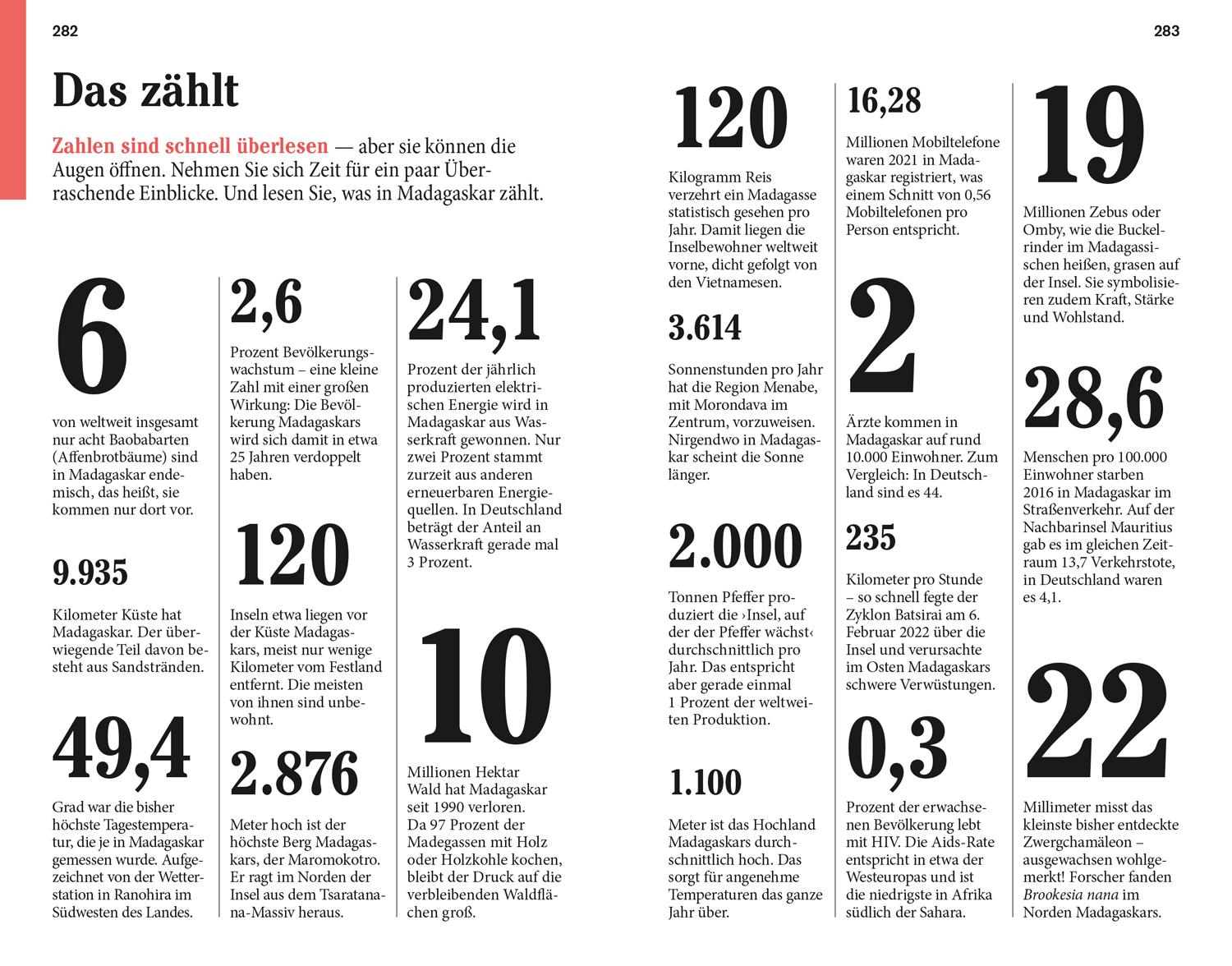 Beispielinhalt (Bild) DUMONT Reise-Taschenbuch Reiseführer Madagaskar