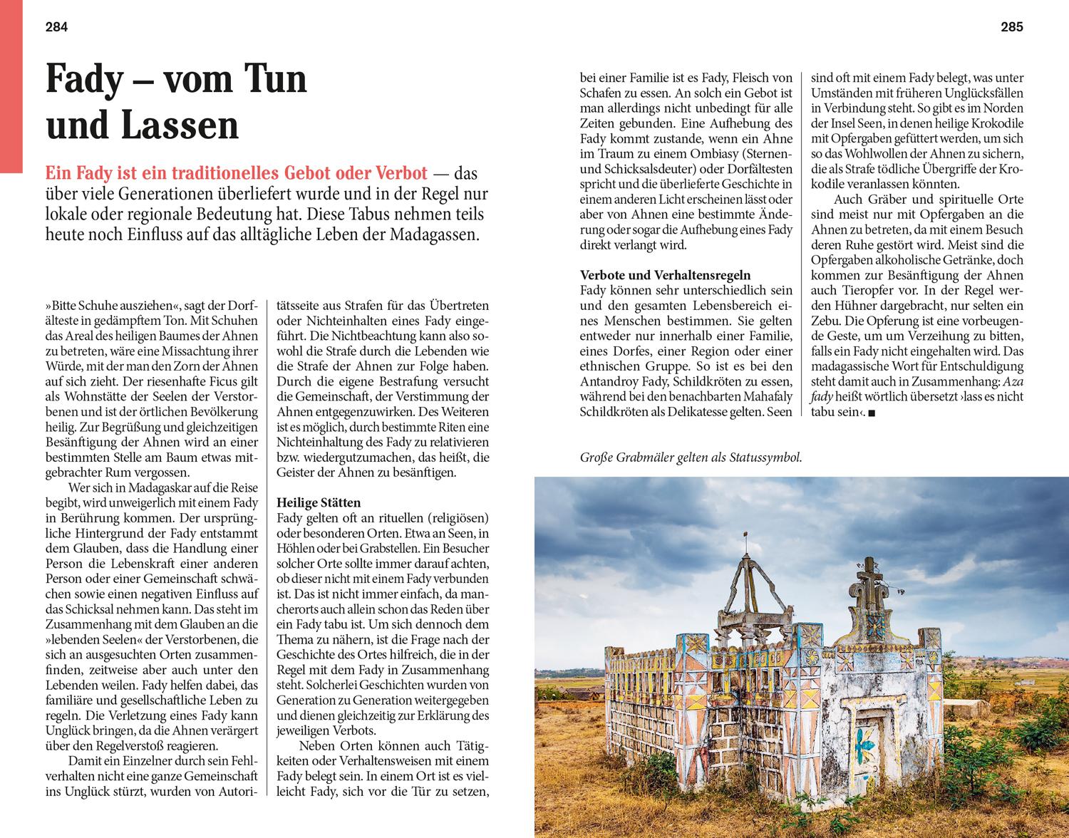 Beispielinhalt (Bild) DUMONT Reise-Taschenbuch Reiseführer Madagaskar