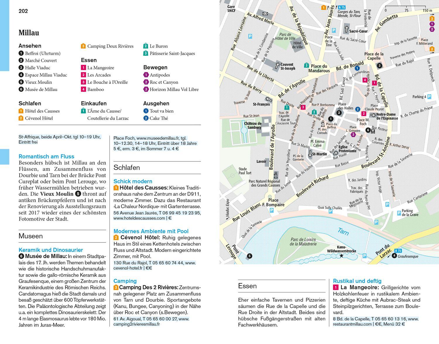 Beispielinhalt (Bild) DUMONT Reise-Taschenbuch Reiseführer Auvergne, Zentralmassiv