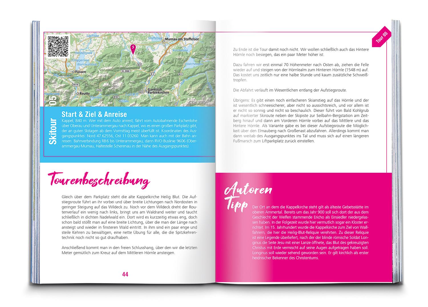 Beispielinhalt (Bild) KOMPASS Endlich Winter - Münchner Hausberge