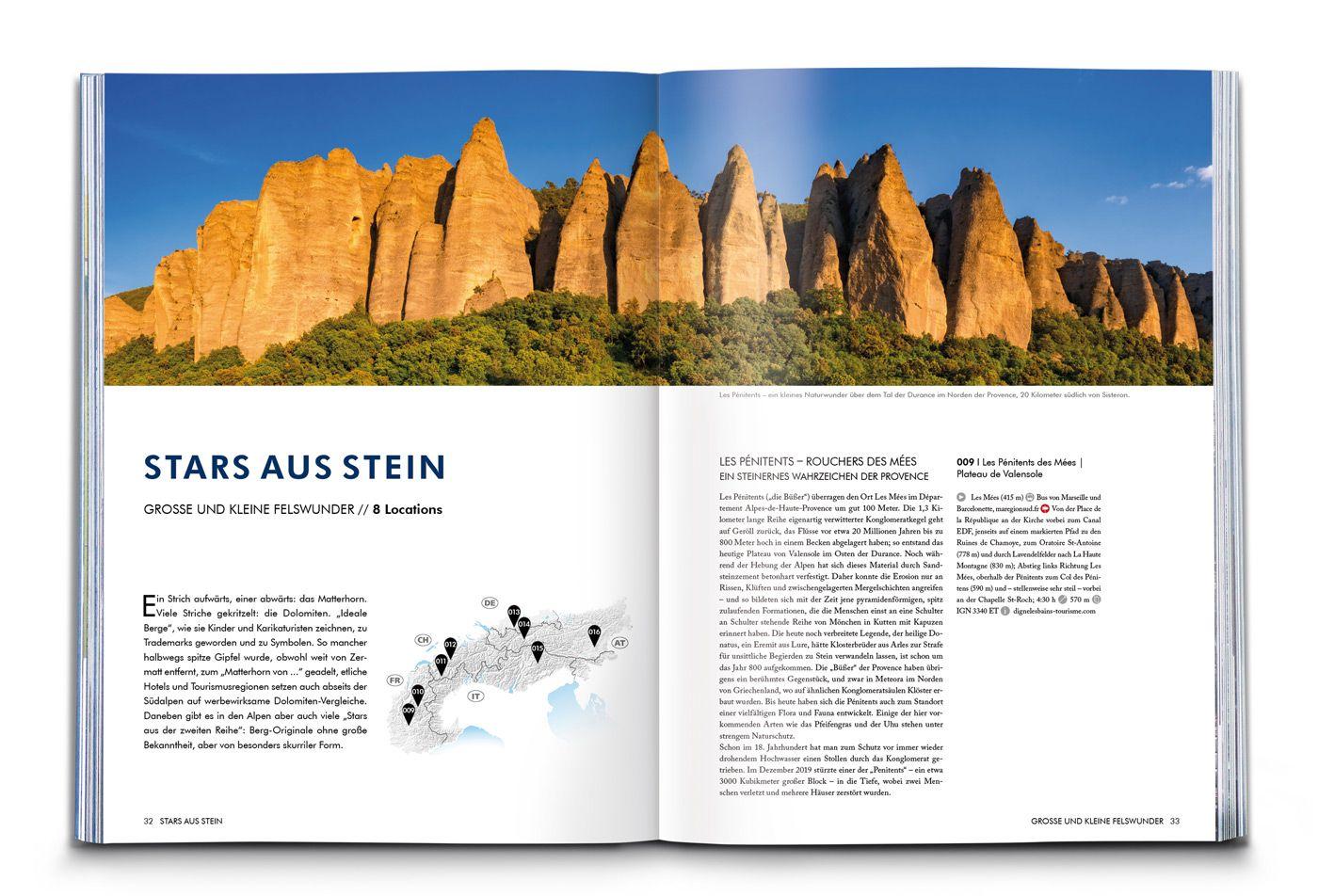 Beispielinhalt (Bild) KOMPASS Bildband Die anderen Alpen