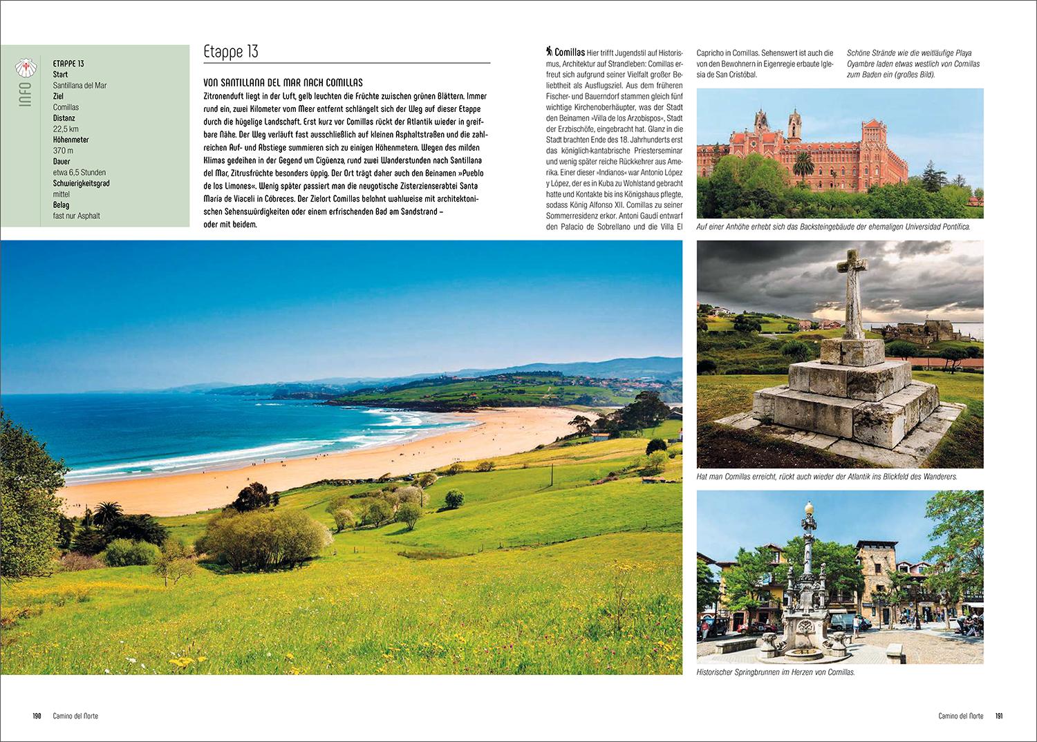 Beispielinhalt (Bild) KUNTH Unterwegs auf dem Jakobsweg