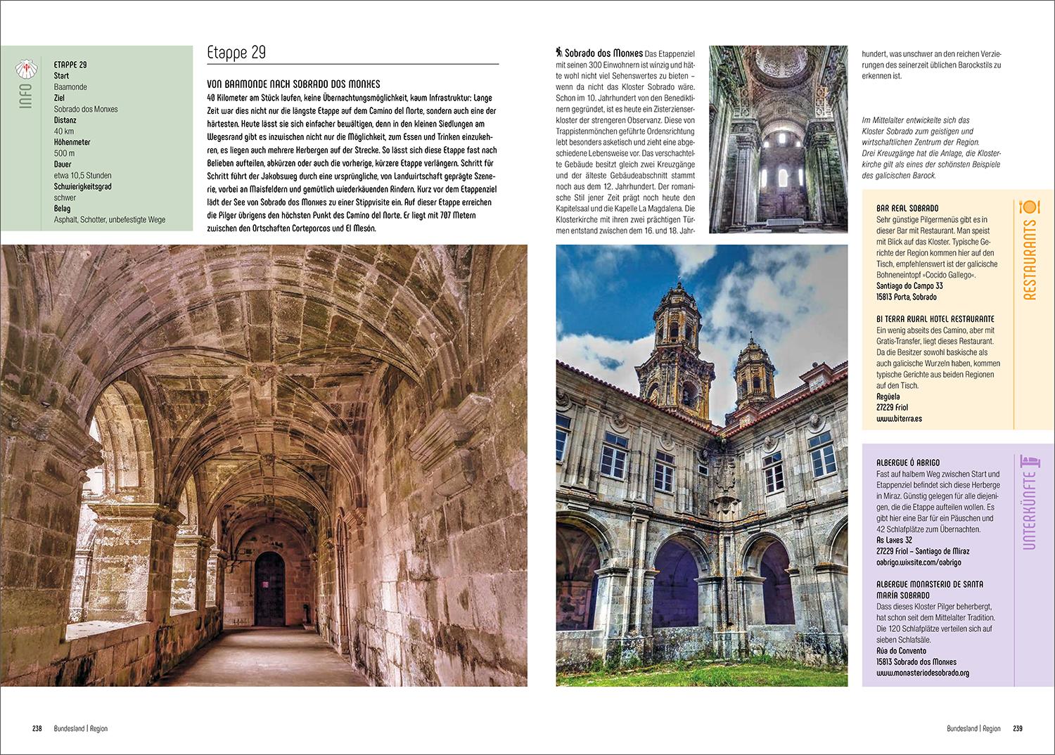 Beispielinhalt (Bild) KUNTH Unterwegs auf dem Jakobsweg