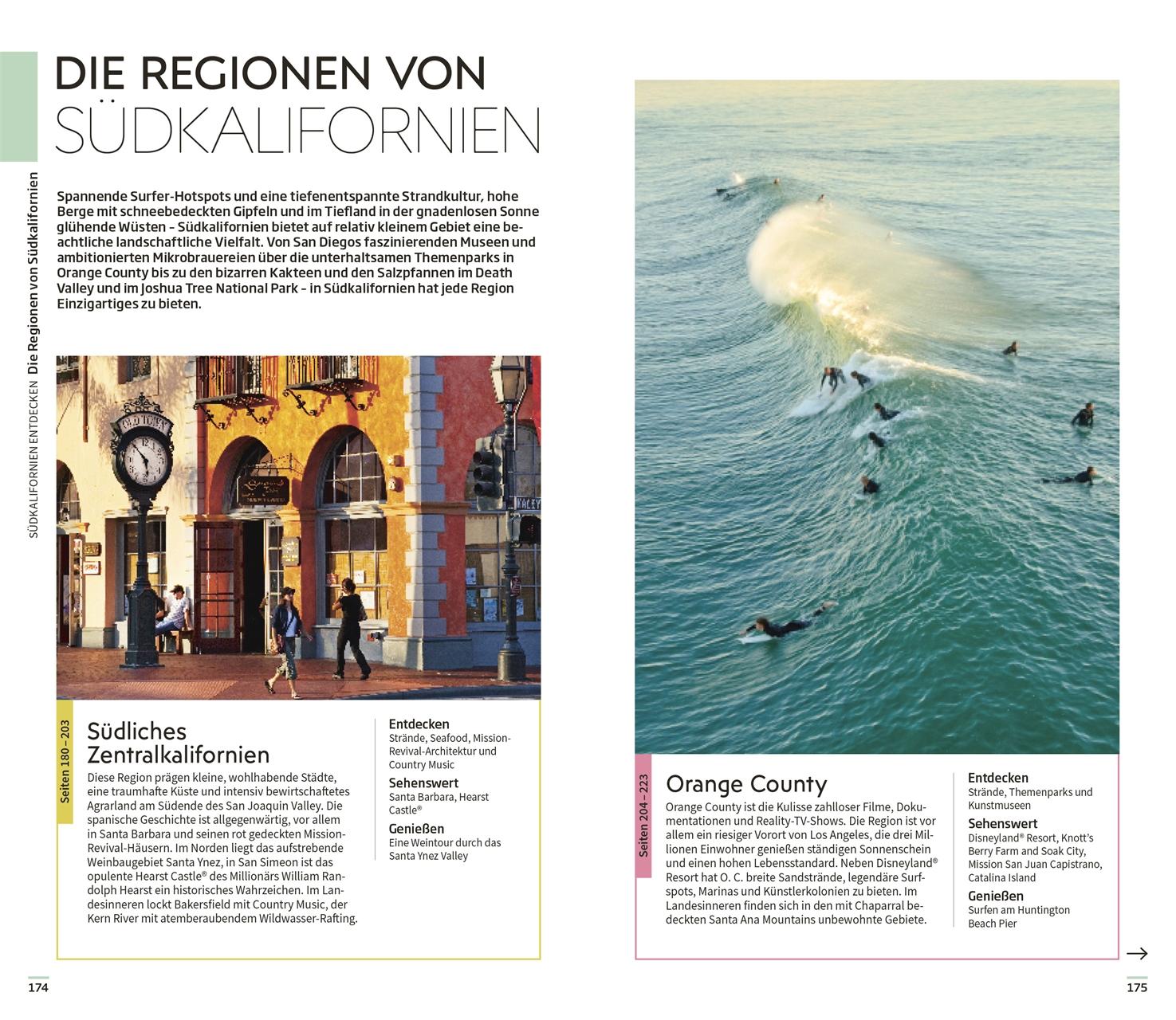 Beispielinhalt (Bild) Vis-à-Vis Reiseführer Kalifornien