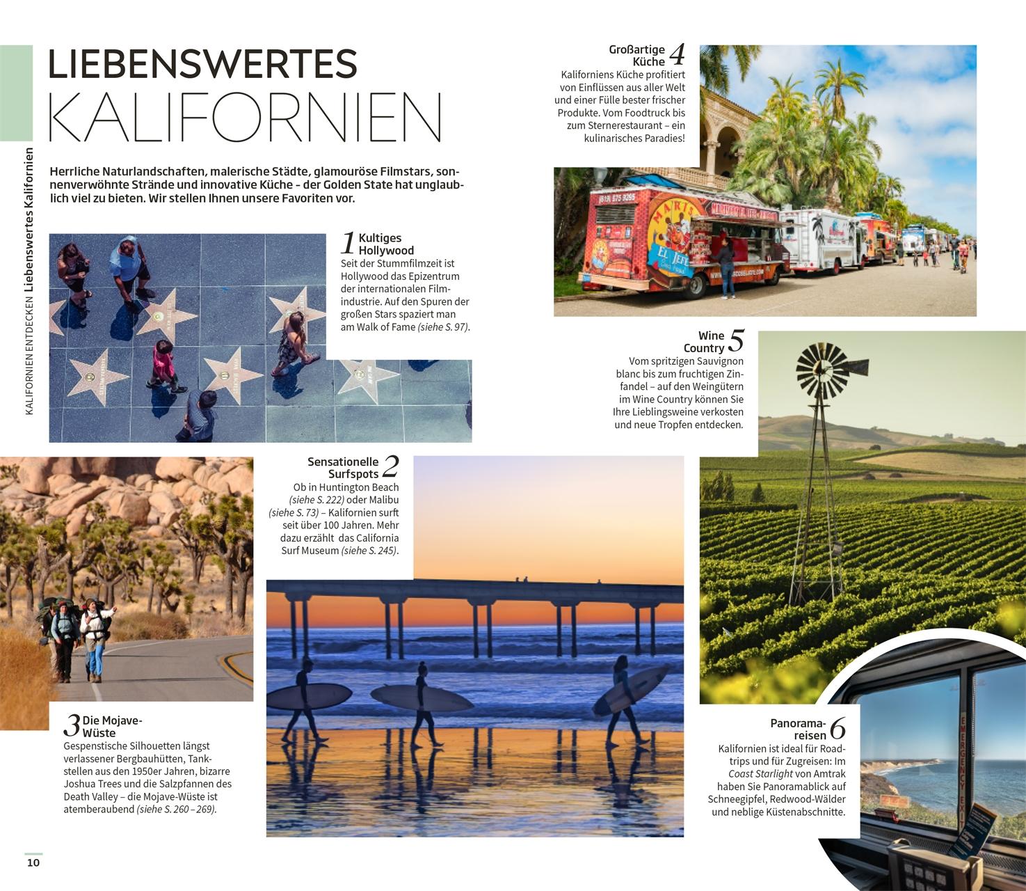 Beispielinhalt (Bild) Vis-à-Vis Reiseführer Kalifornien