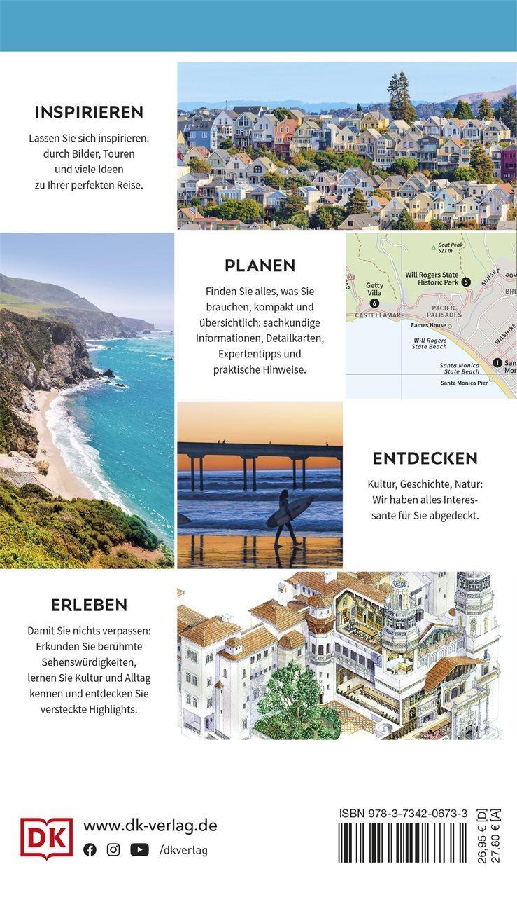 Rückseitencover Vis-à-Vis Reiseführer Kalifornien