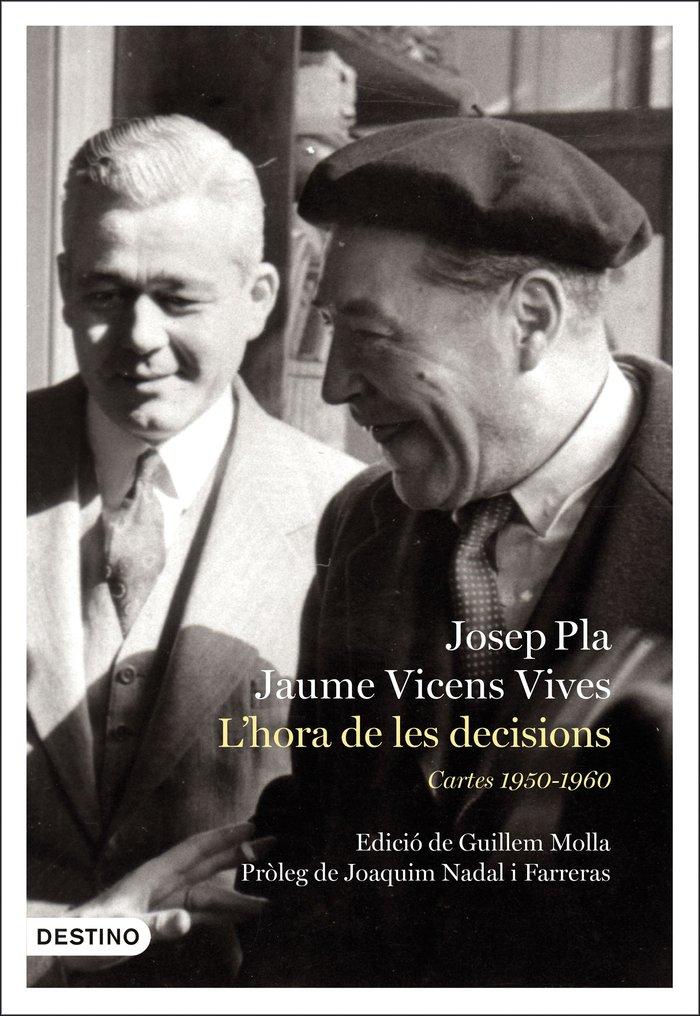 Vorderes Coverbild L'hora de les decisions : cartes 1950-1960