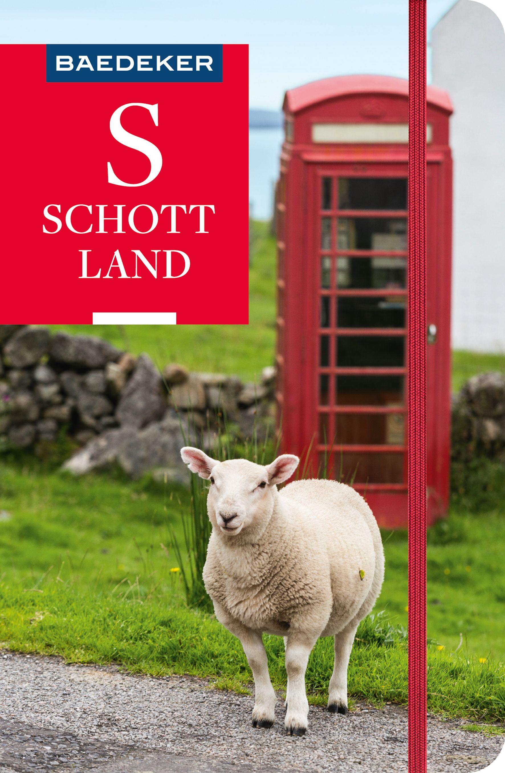 Vorderes Coverbild Baedeker Reiseführer Schottland