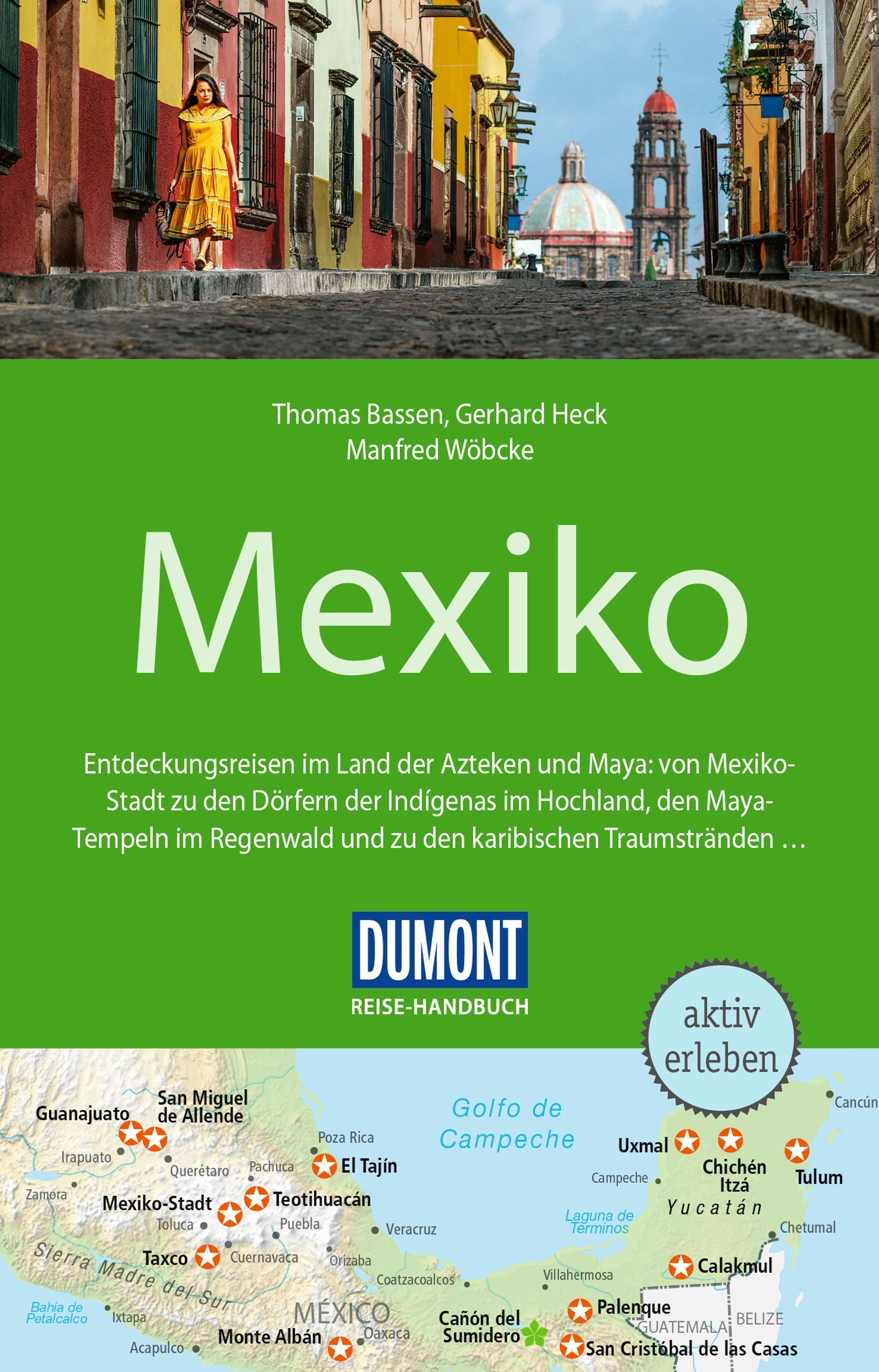 Vorderes Coverbild DUMONT Reise-Handbuch Reiseführer Mexiko