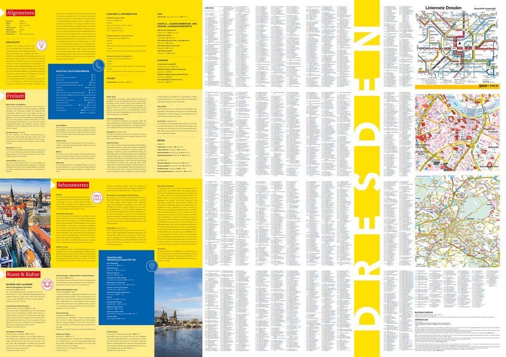 Beispielinhalt (Bild) Falk Cityplan Dresden 1:20.000