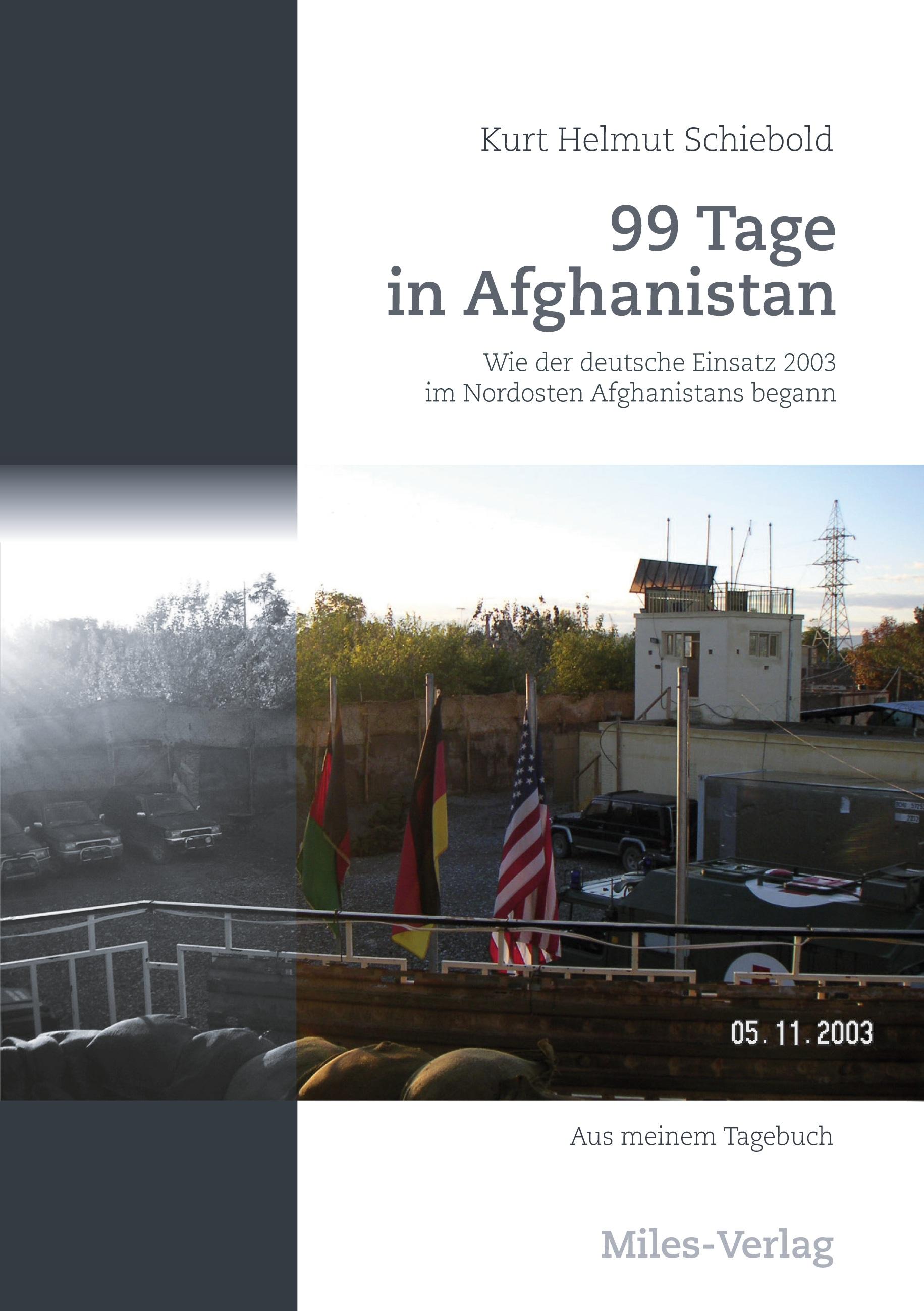 Vorderes Coverbild 99 Tage in Afghanistan