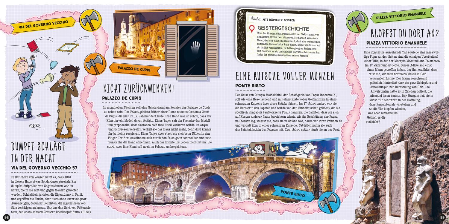 Beispielinhalt (Bild) LONELY PLANET Kinderreiseführer Komm mit nach Rom