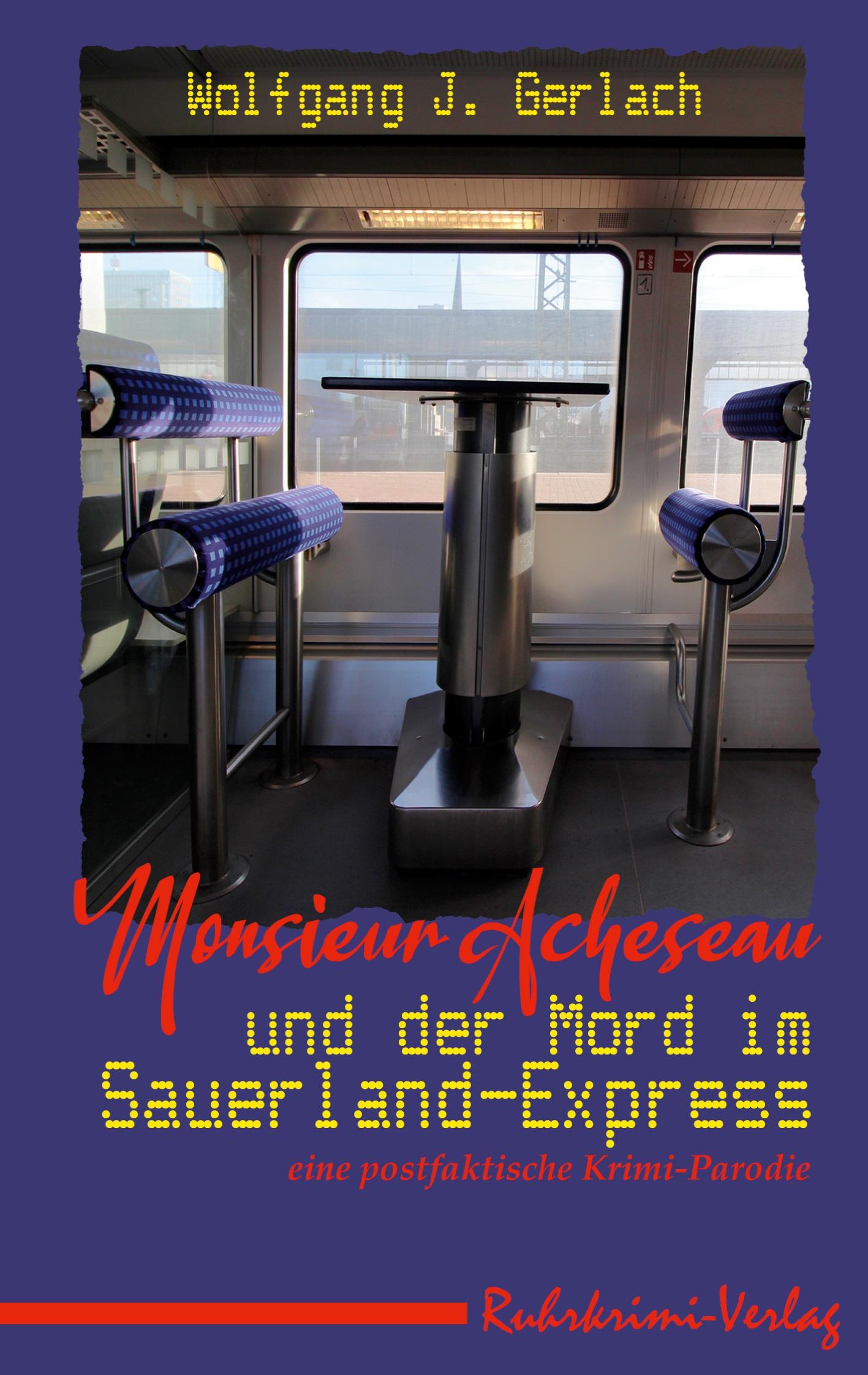 Vorderes Coverbild Monsieur Acheseau und der Mord im Sauerland-Express