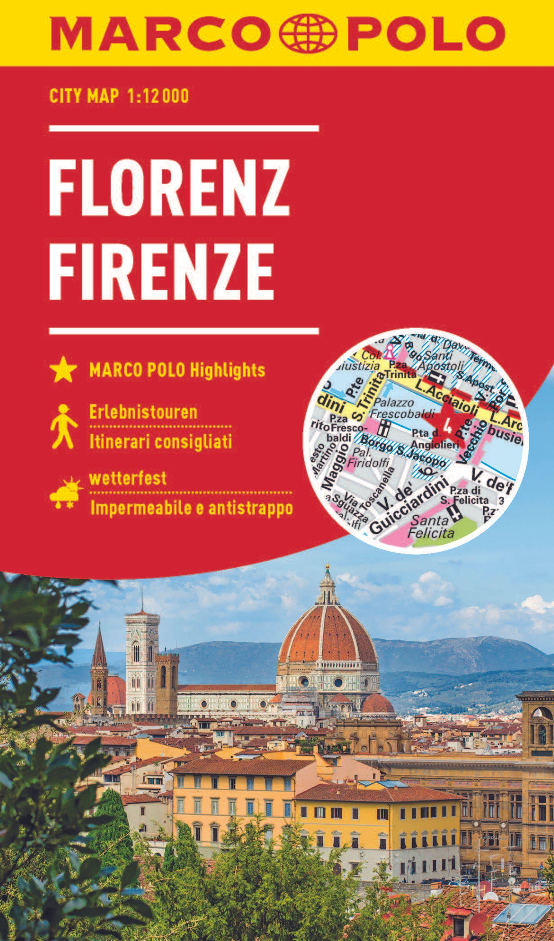 Beispielinhalt (Bild) MARCO POLO Cityplan Florenz 1:12.000