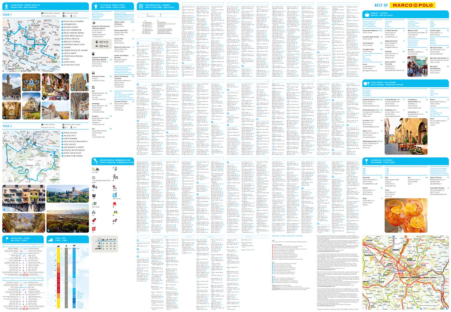 Beispielinhalt (Bild) MARCO POLO Cityplan Florenz 1:12.000
