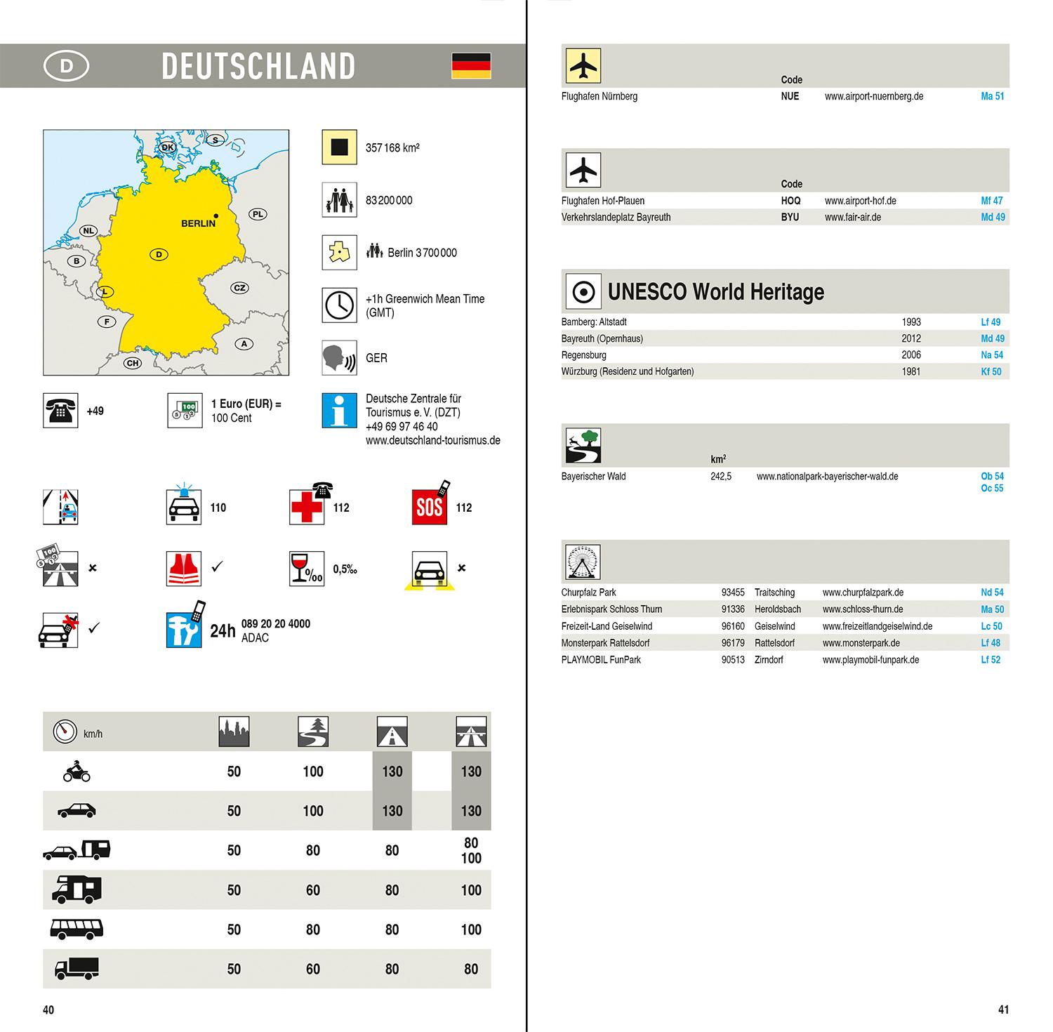 Beispielinhalt (Bild) MARCO POLO Regionalkarte Deutschland 12 Bayern Nord 1:200.000