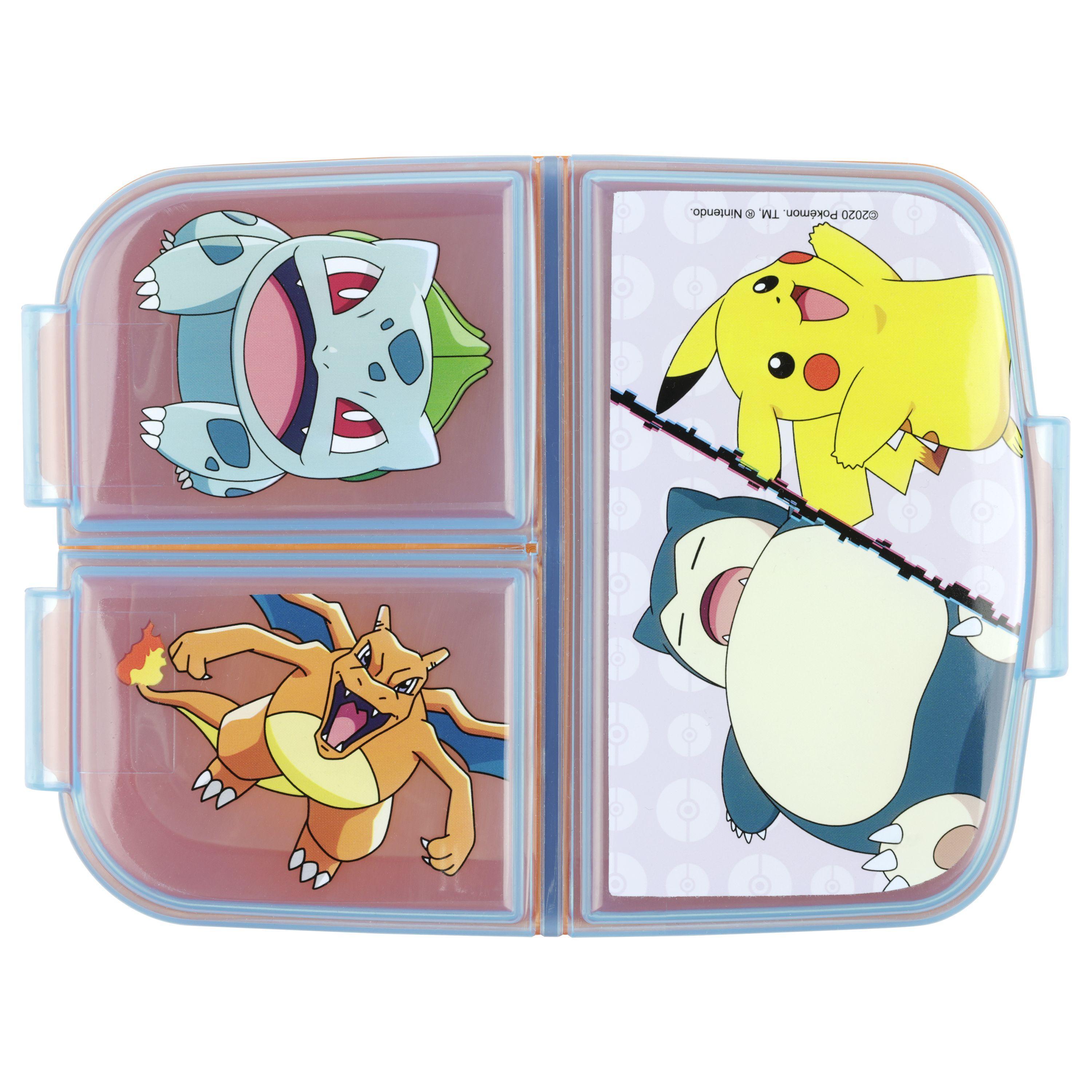 Beispielinhalt (Bild) Pokemon 3geteilte Brotdose