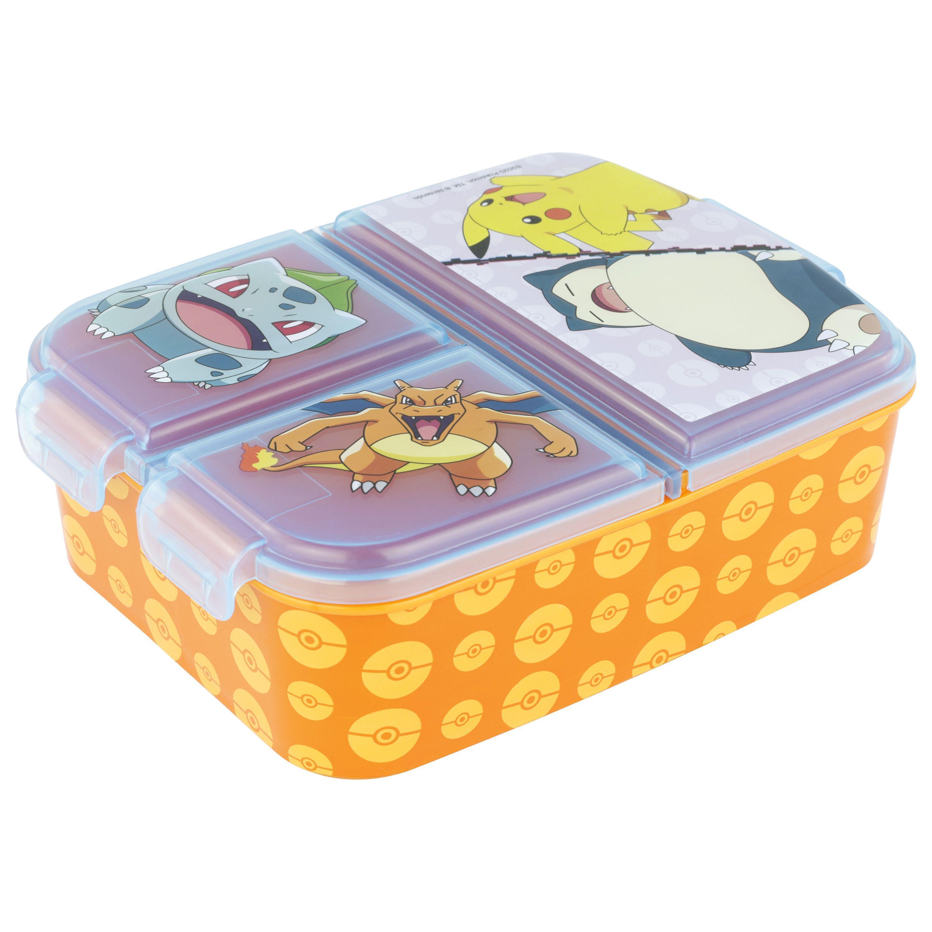 Beispielinhalt (Bild) Pokemon 3geteilte Brotdose