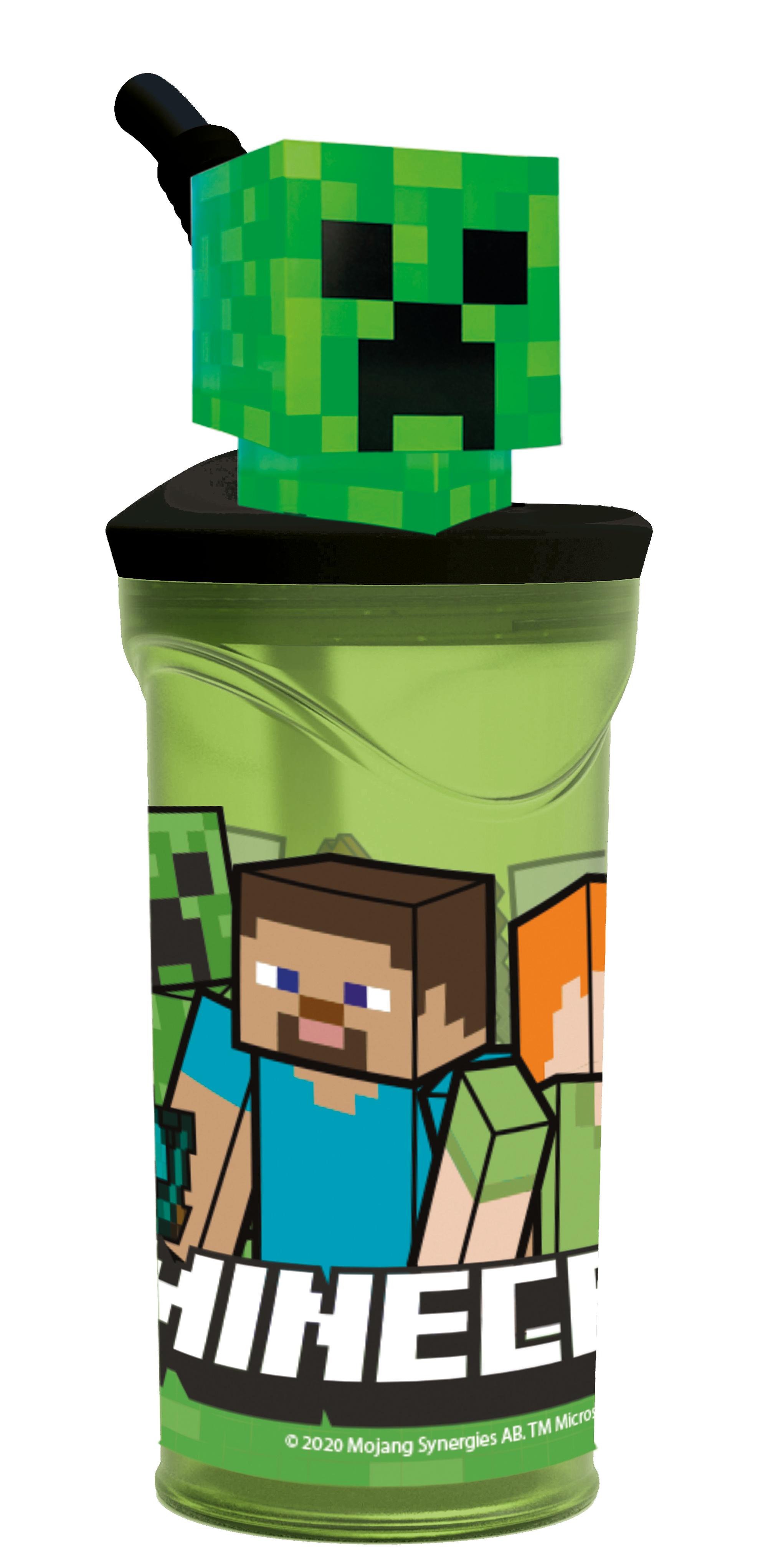 Vorderes Coverbild Minecraft 3D Trinkbecher