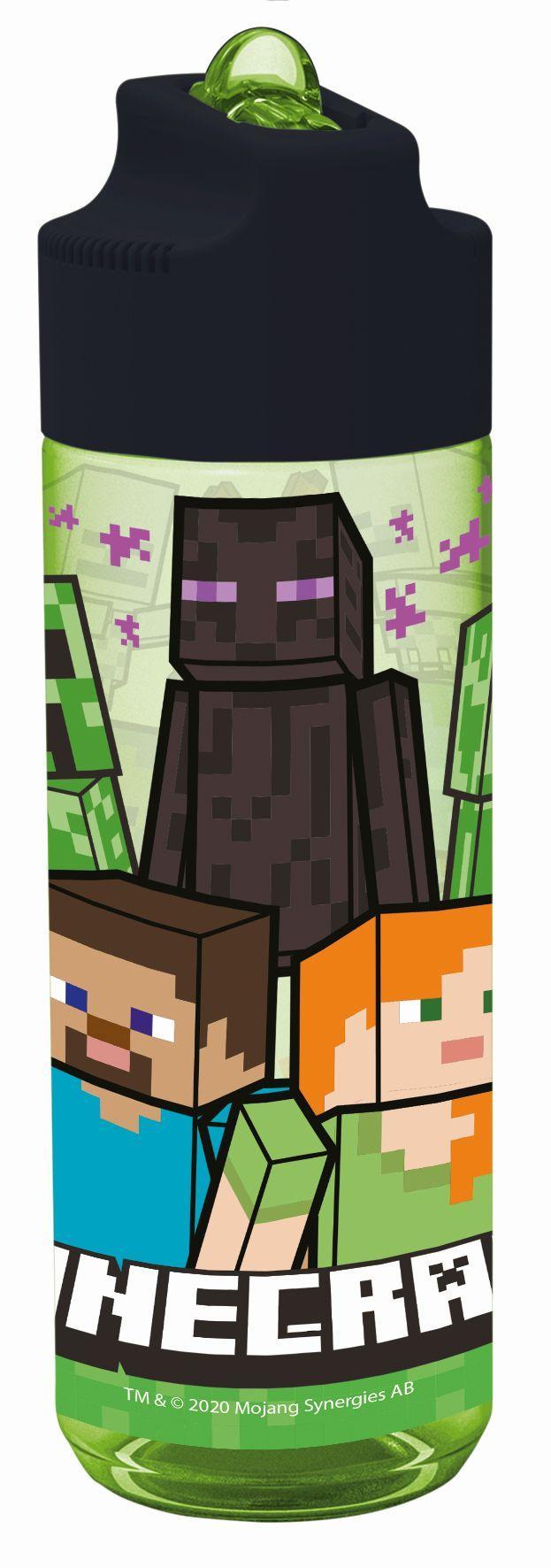 Vorderes Coverbild Minecraft Trinkflasche