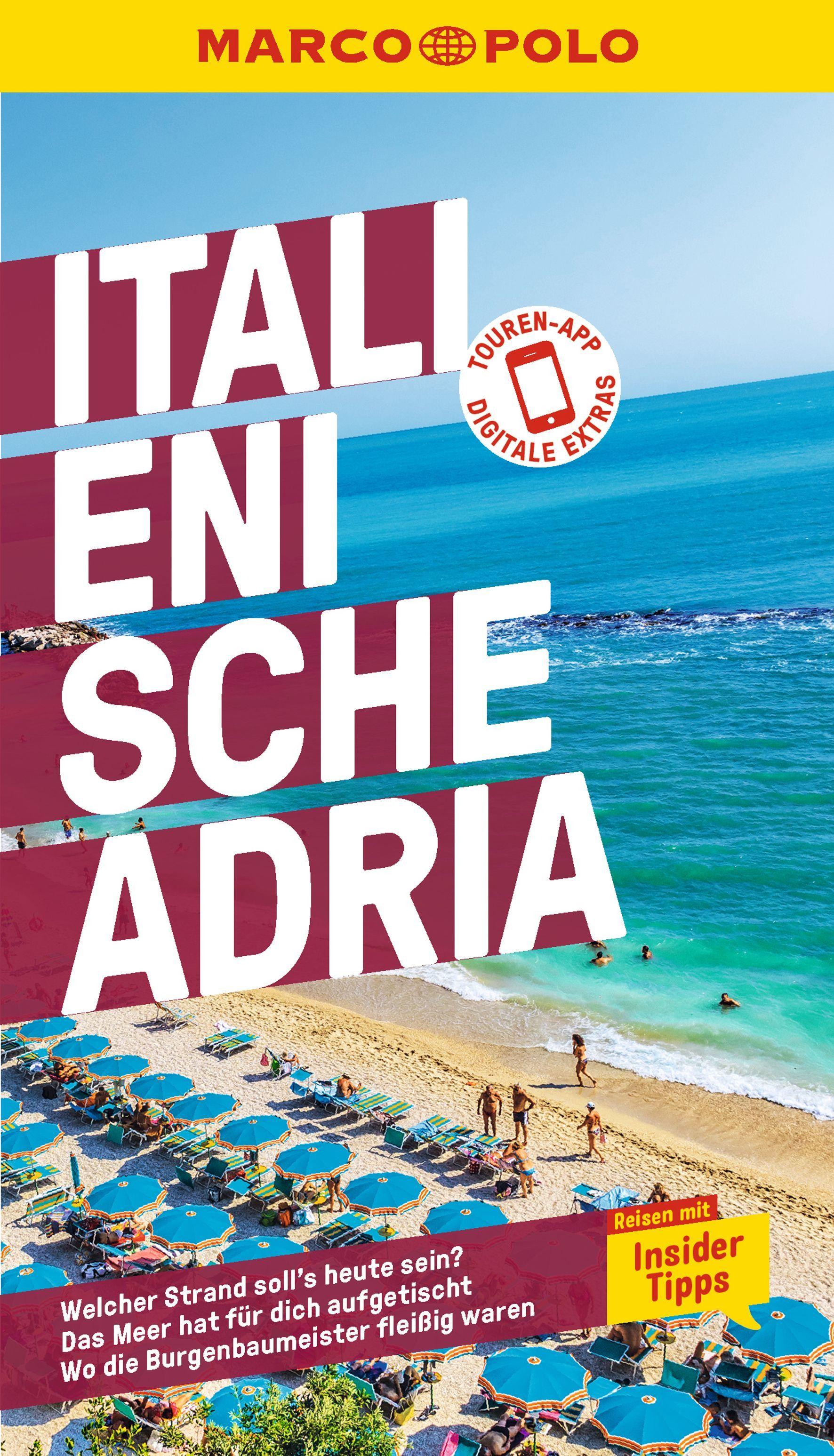 Vorderes Coverbild MARCO POLO Reiseführer Italienische Adria